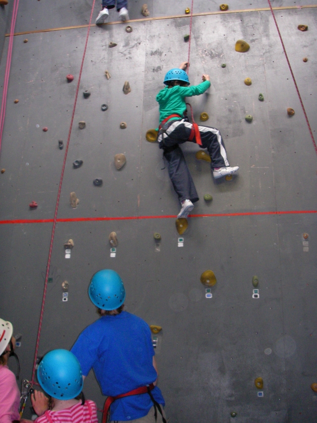  Escalada en puerta 